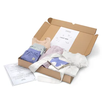 Lucky Box Wyprawka – zestaw ubranek dla dziewczynki (rozmiary do 140)